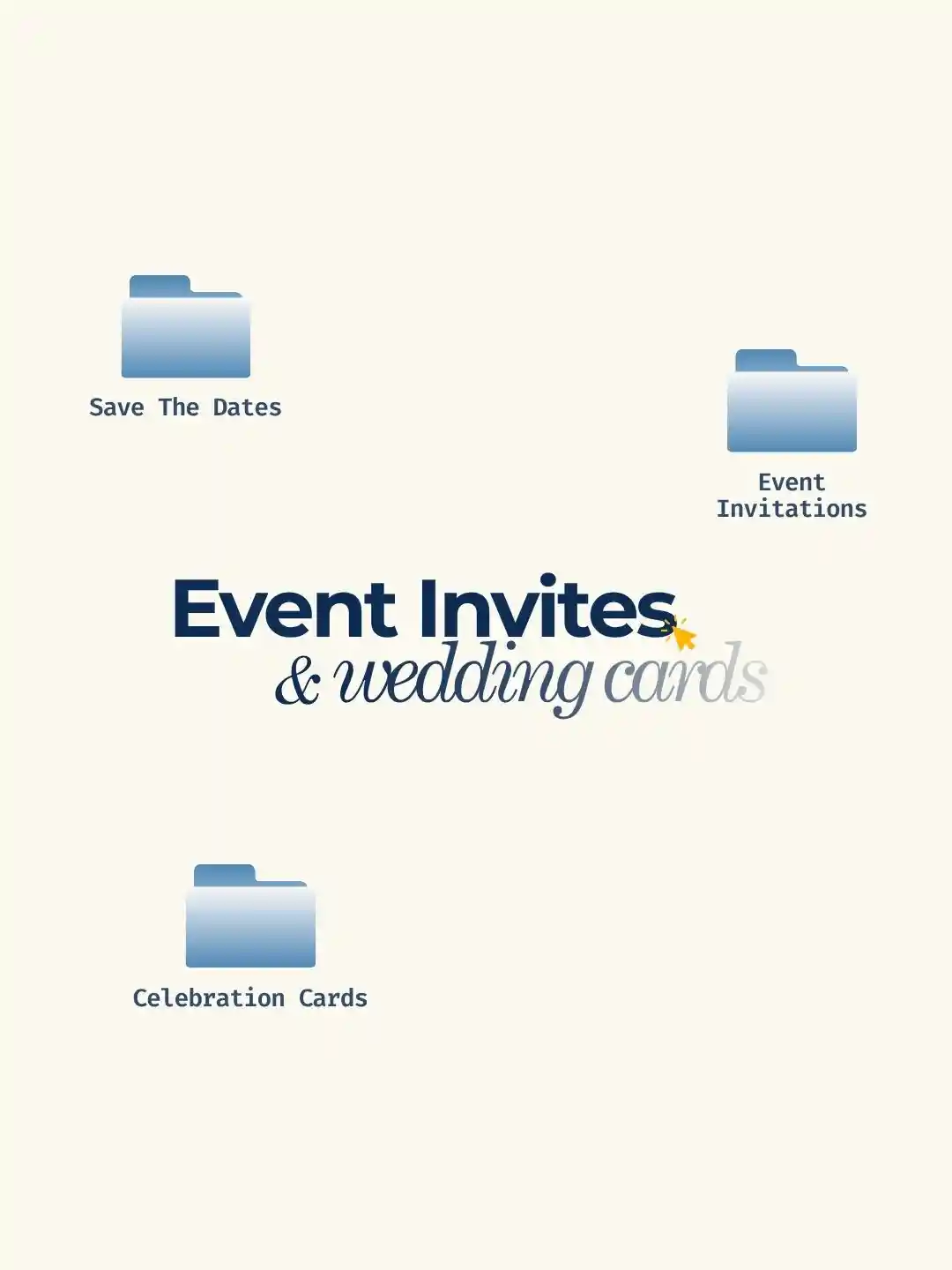 Event Invites & Wedding Cards Banner Mobile